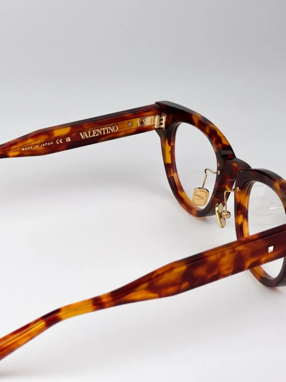 Valentino V-ESSENTIAL-V VLX-163 B-AF Square Eyeglasses – Havana (Unisex)